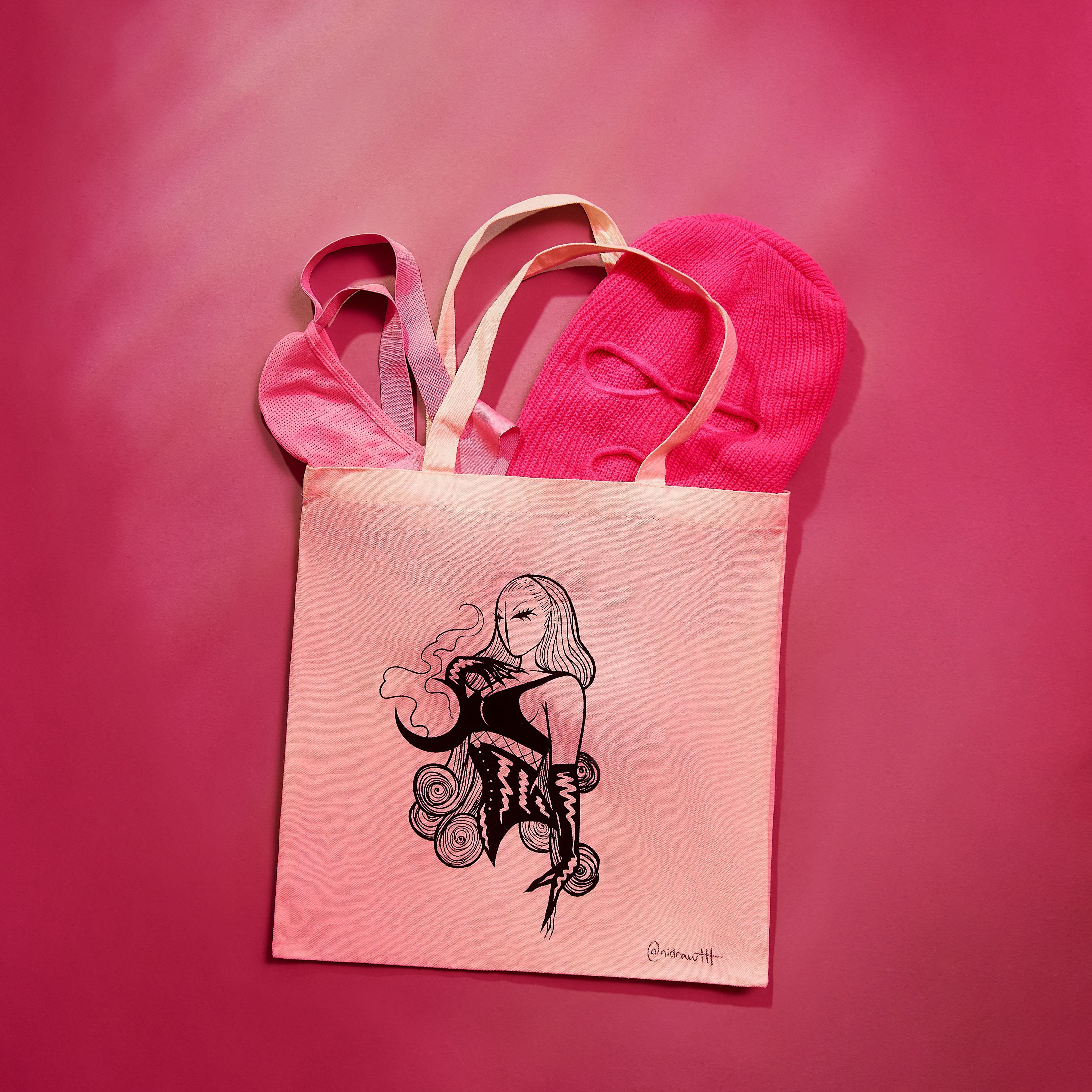 Faceless W - Tote bag
