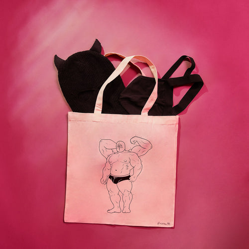 Faceless M Tote bag