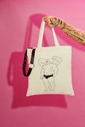 Faceless M Tote bag