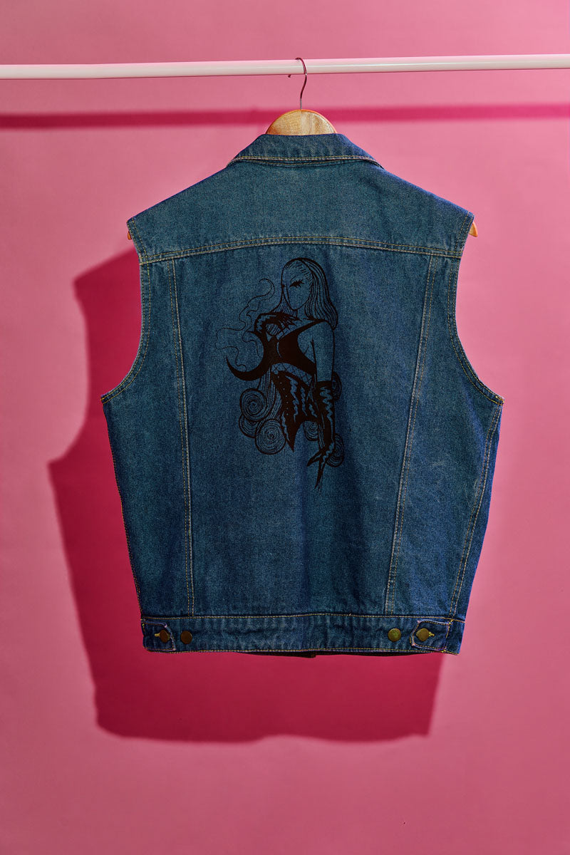 Veste de Jean (sans manches) - M