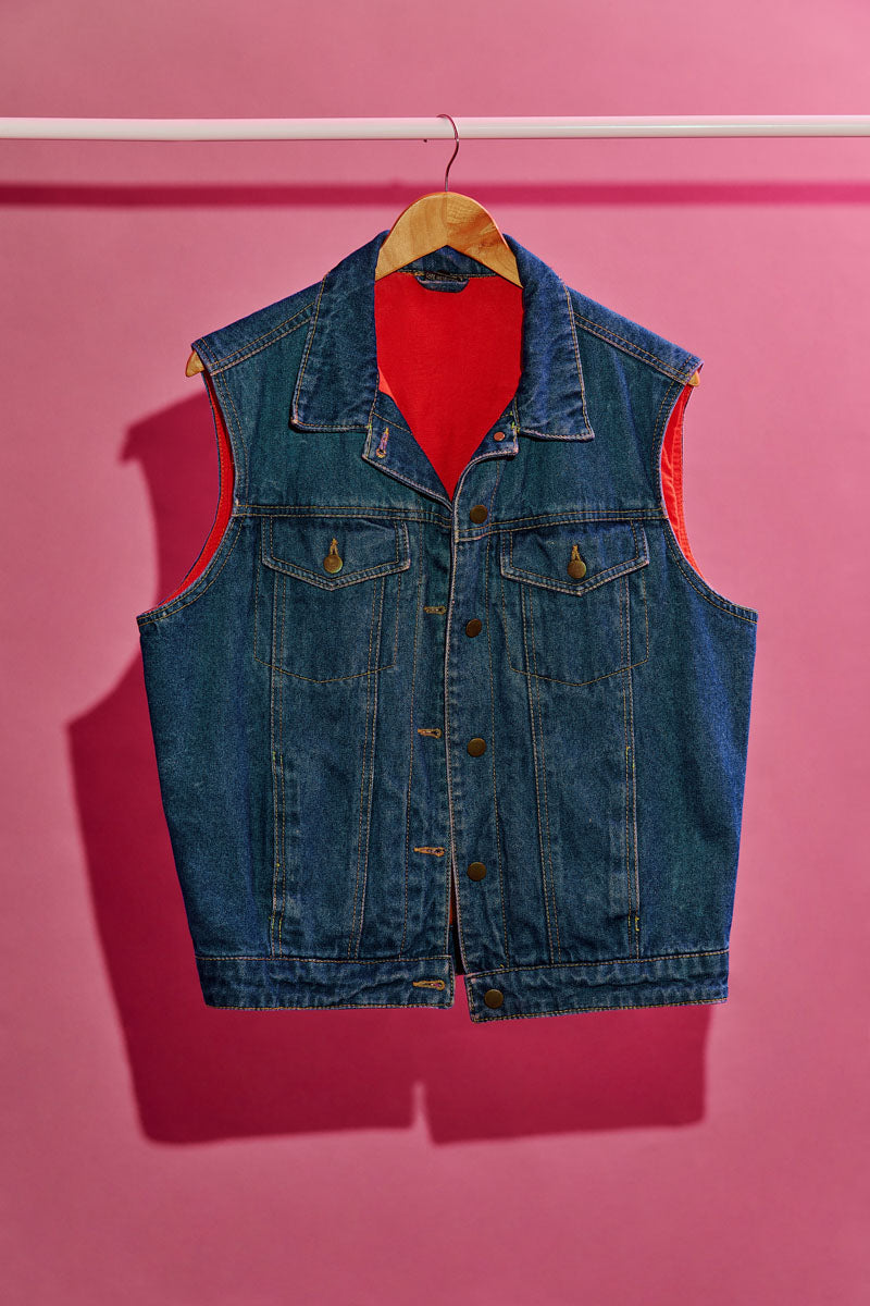 Veste de Jean (sans manches) - M